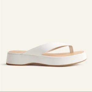 NEW Reformation Zayne Platform Thong Sandal Women’s 6.5 Shoes